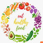 Eat healthy food logo