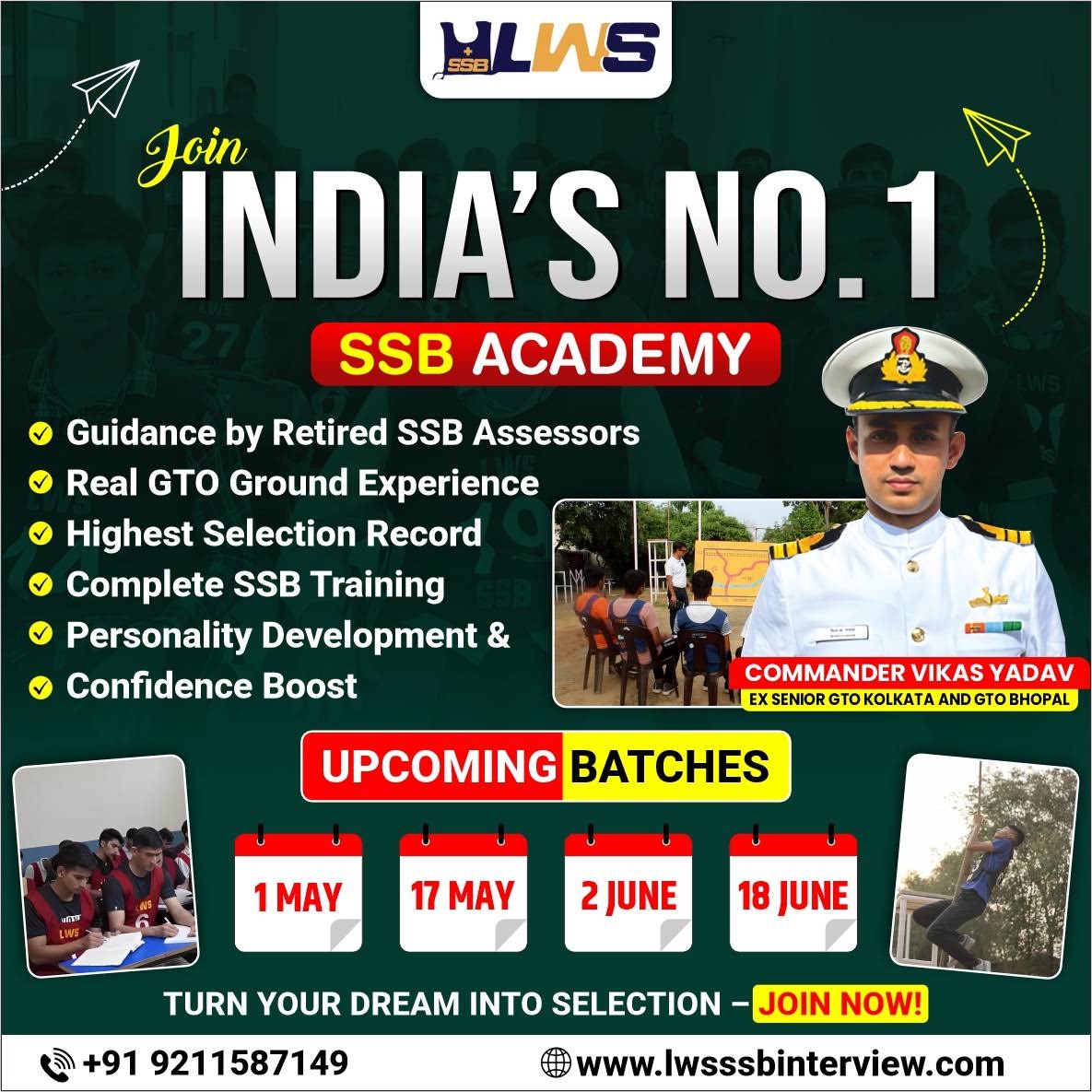 Post from LWS SSB Interview