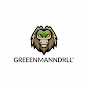 green mandrill