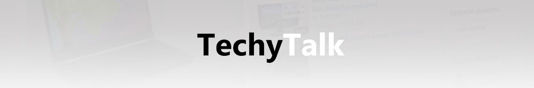 TechyTalk Аватар канала YouTube