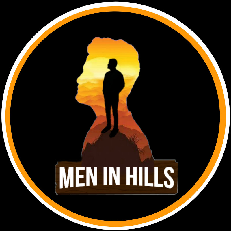 men in hills