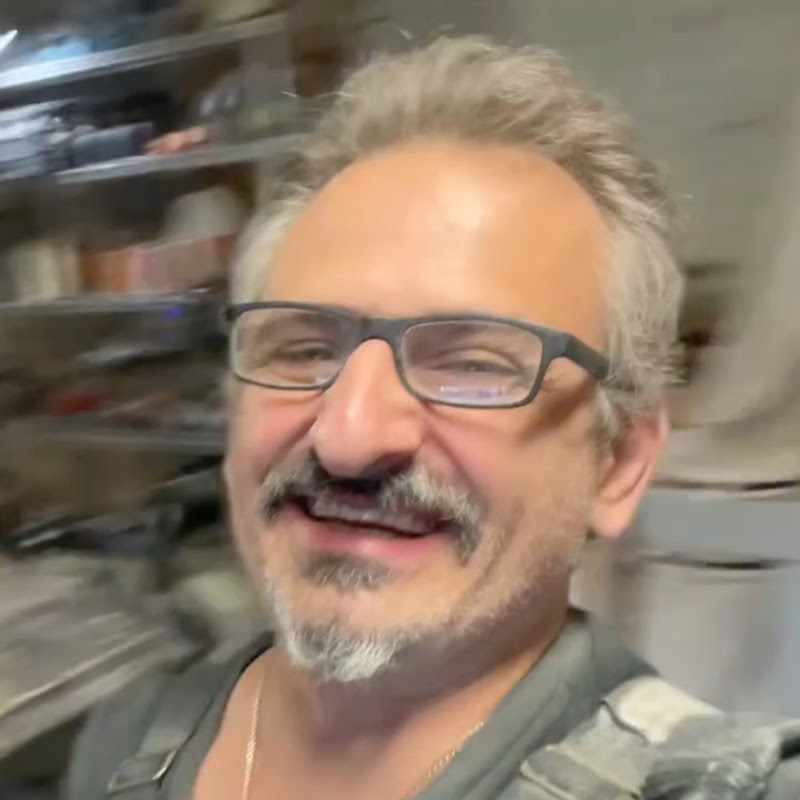 Just a guy in a garage