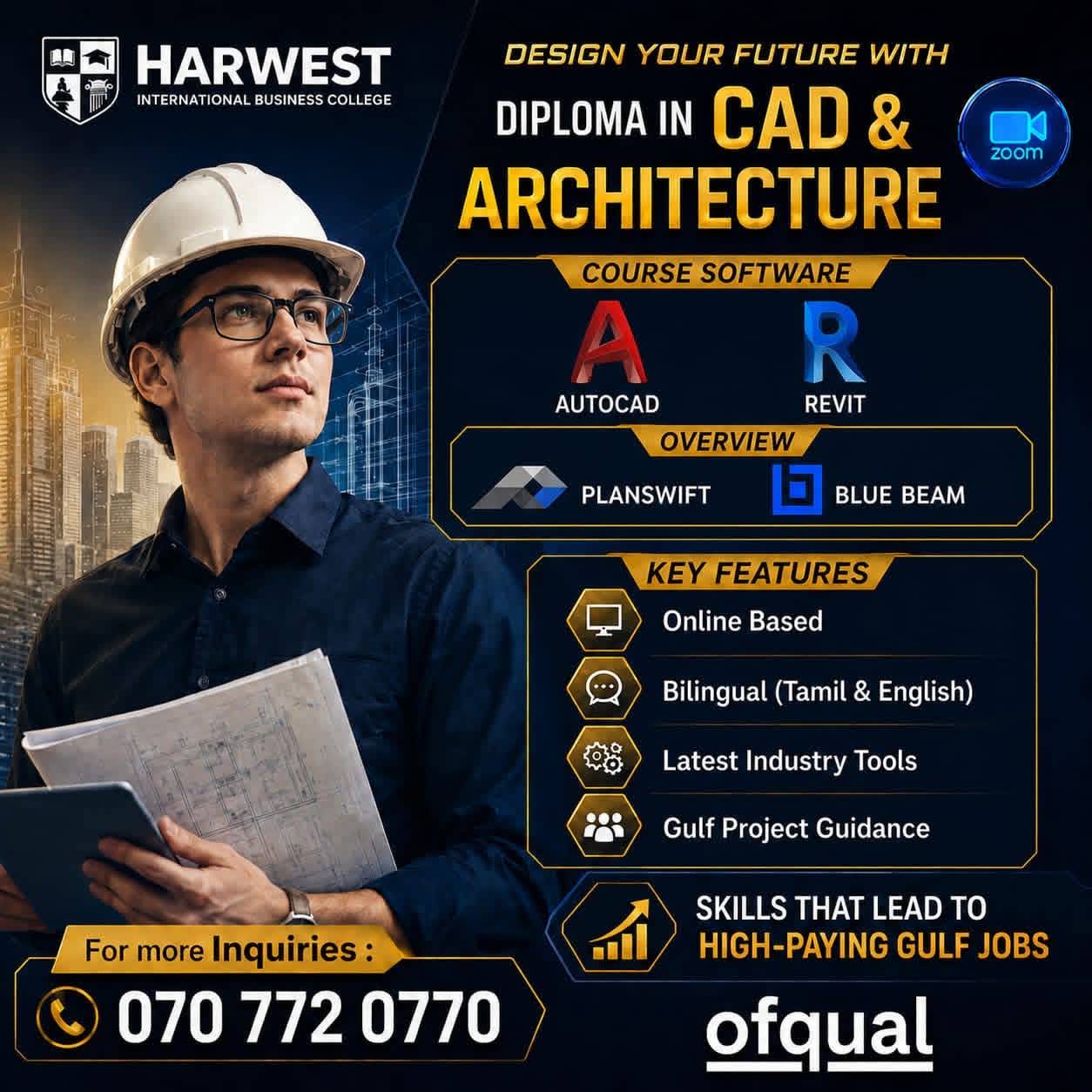 Diploma in CAD & ARCHITECTURE 