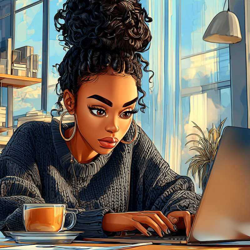 Peaceful Flow & Focus Lofi Logo