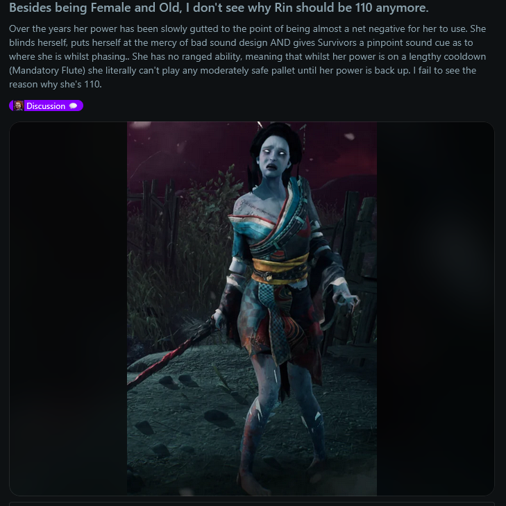 Post from Professional Outcast