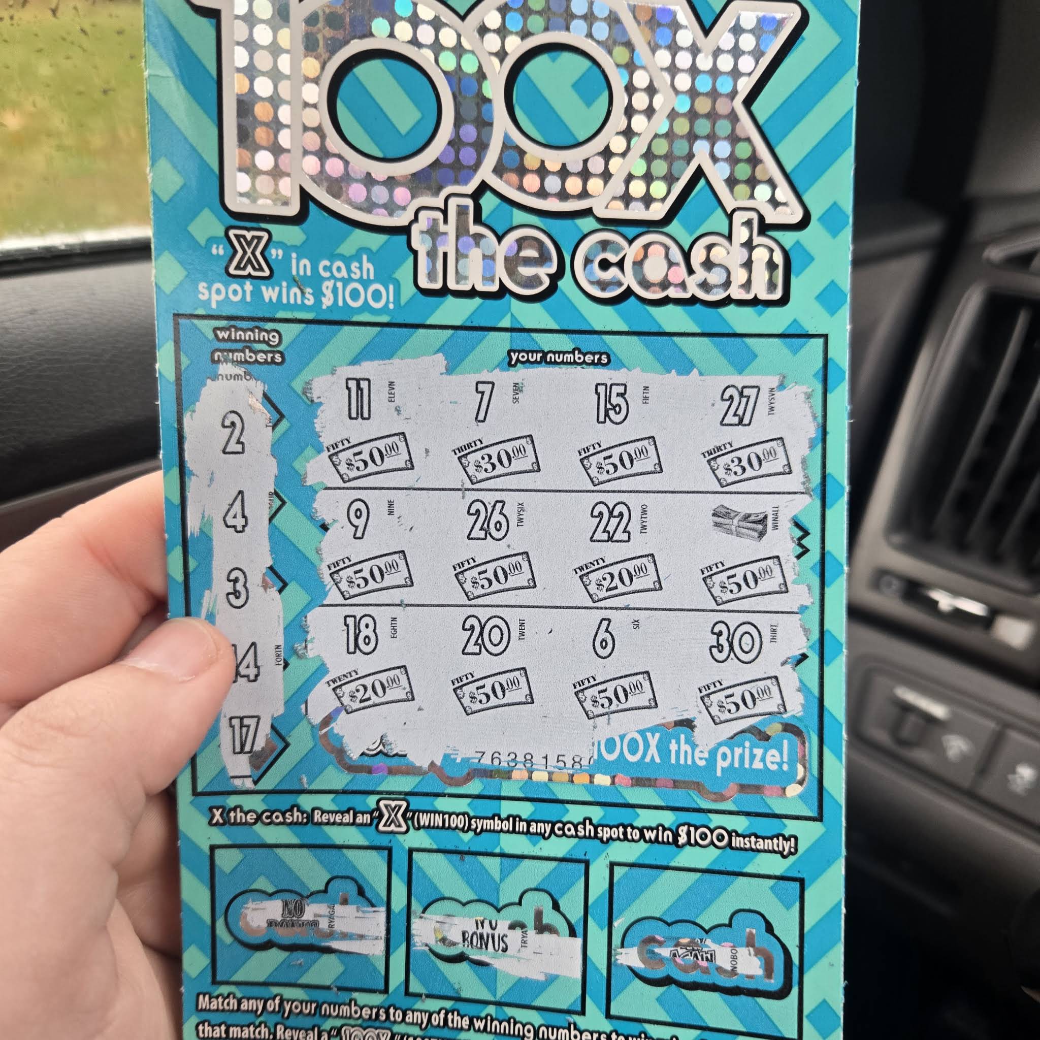 Post from Lucky 🍀 Lincoln's Scratch Offs