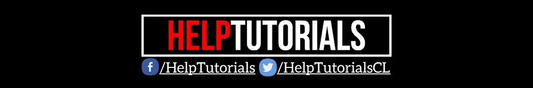 HelpTutorialsCL YouTube channel avatar