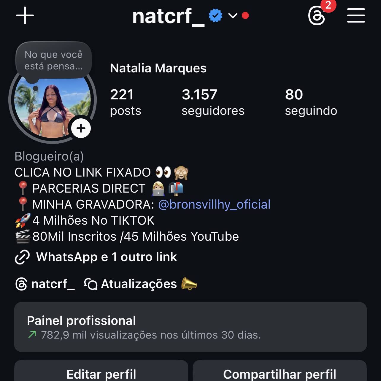 Post from Natália Rocha