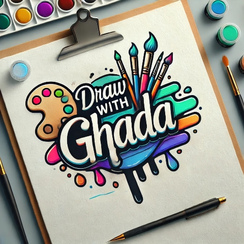 ارسم مع غاده draw with Ghada