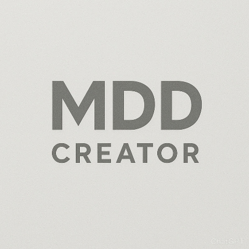 MDD CREATOR