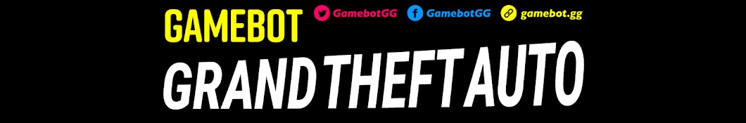 Gamebot GTA Avatar de chaîne YouTube