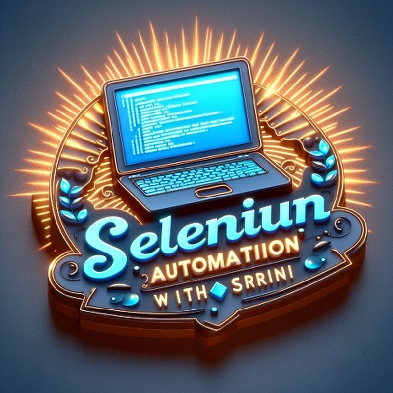 Selenium Automation and Java learning with Srini Logo