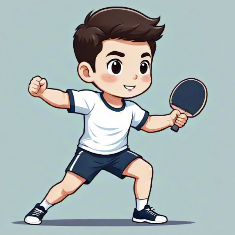 桌球不二心 Logo