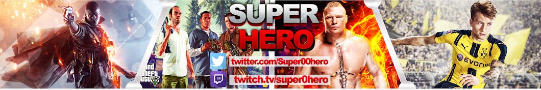 Super Hero رمز قناة اليوتيوب