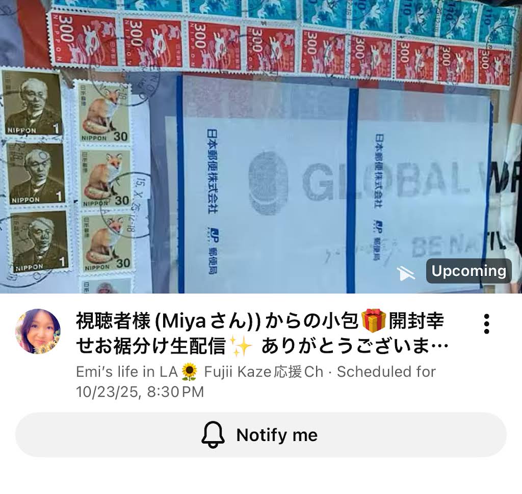 テレビ Asami YouTube