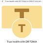 True health with DR TONIA logo