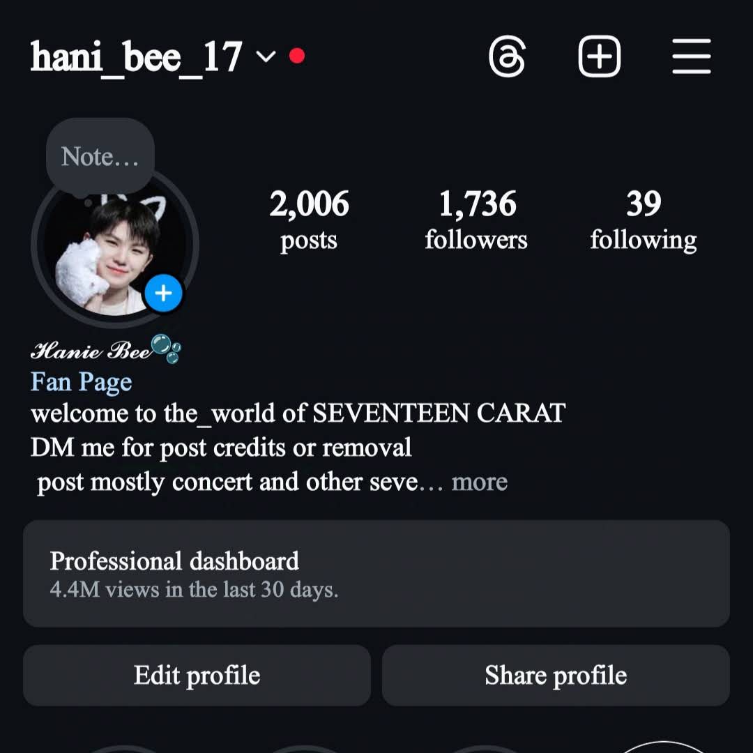 Post from hanibee