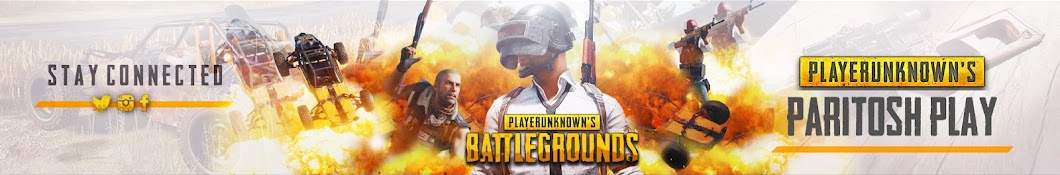 PUBG WITH PARITOSH Аватар канала YouTube