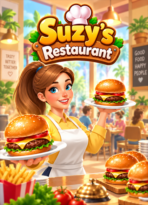 Suzy's Food Restaurant Game — cover art
