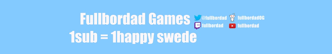 Fullbordad Games رمز قناة اليوتيوب