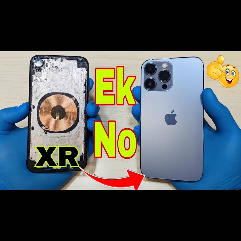 iPhoneXR 128GB カスタム13Pro iPhone XR Convert to iPhone 13 Pro Sierra Blue. COMING SOON