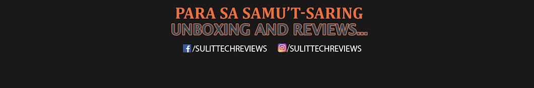 Sulit Tech Reviews Awatar kanału YouTube