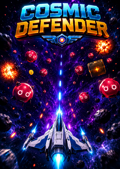 COSMIC DEFENDER — cover art