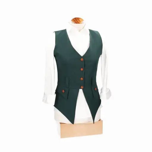 Diana green vest