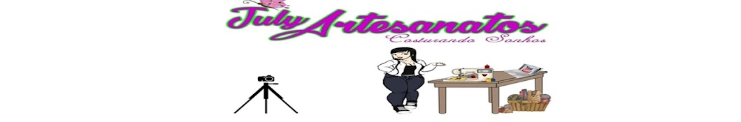 July Artesanatos YouTube channel avatar