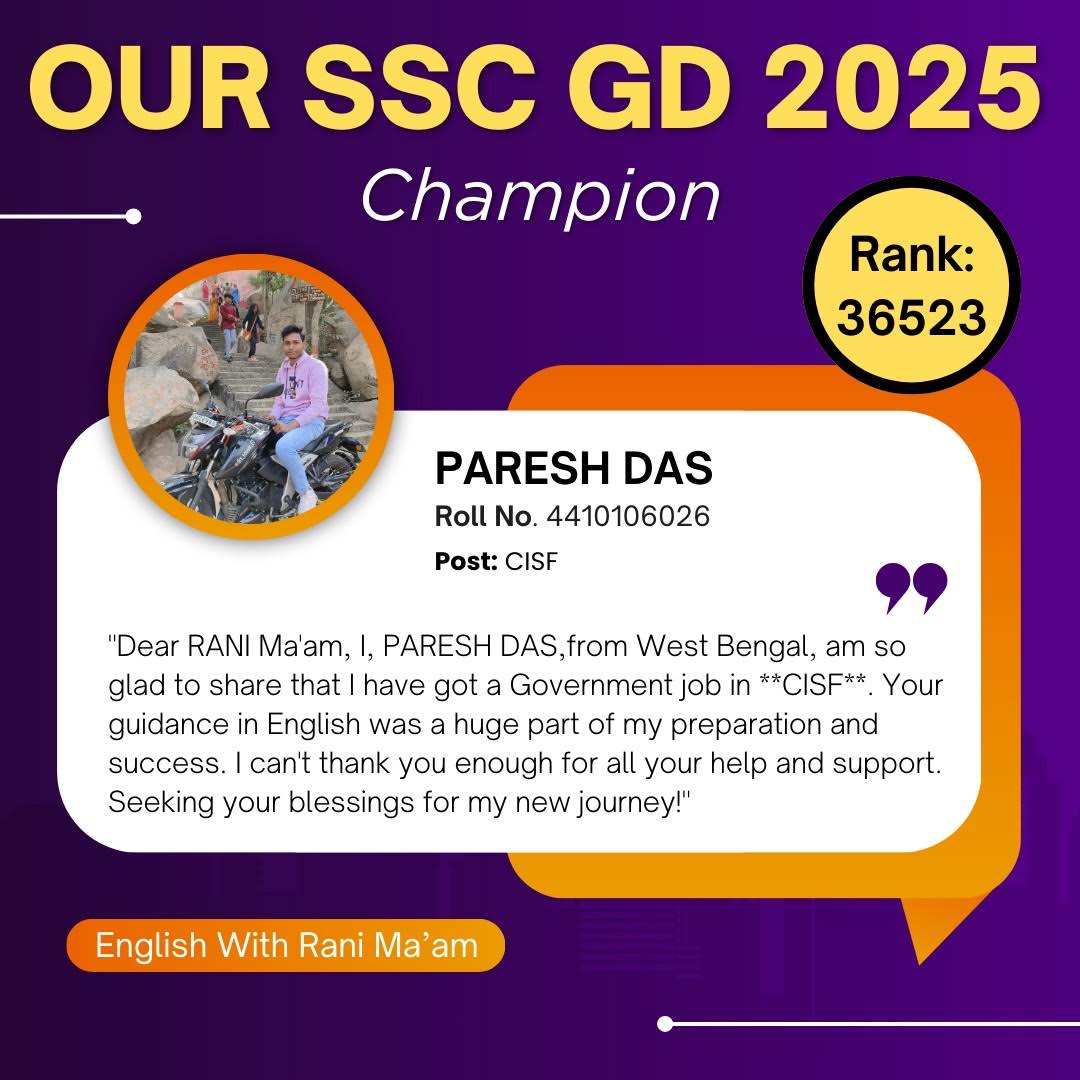 Post from English With Rani Mam