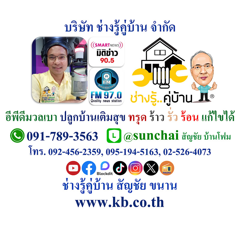 ช่างรู้คู่บ้าน สัญชัย ขนาน Changrukubaan