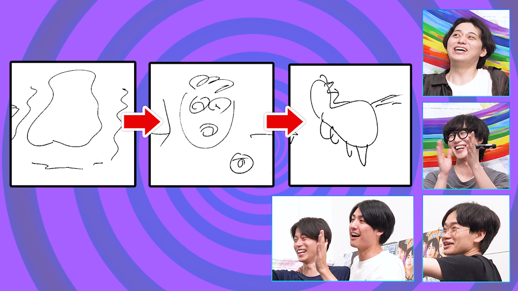 無名画伯達が描いたしりとり YouTube