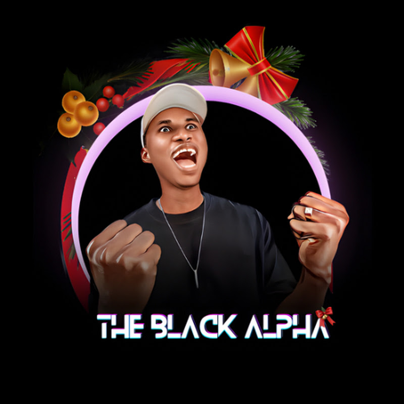 The Black Alpha Logo