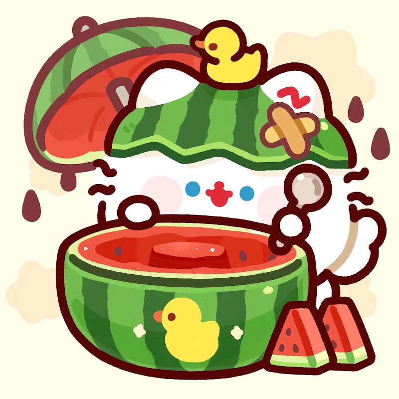 Watermelon Puff