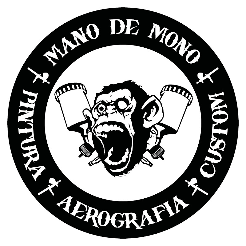 aerografia mano de mono