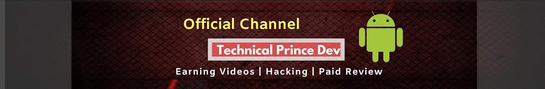Technical  Prince Dev यूट्यूब चैनल अवतार