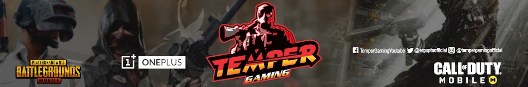 Temper Gaming ইউটিউব চ্যানেল অ্যাভাটার