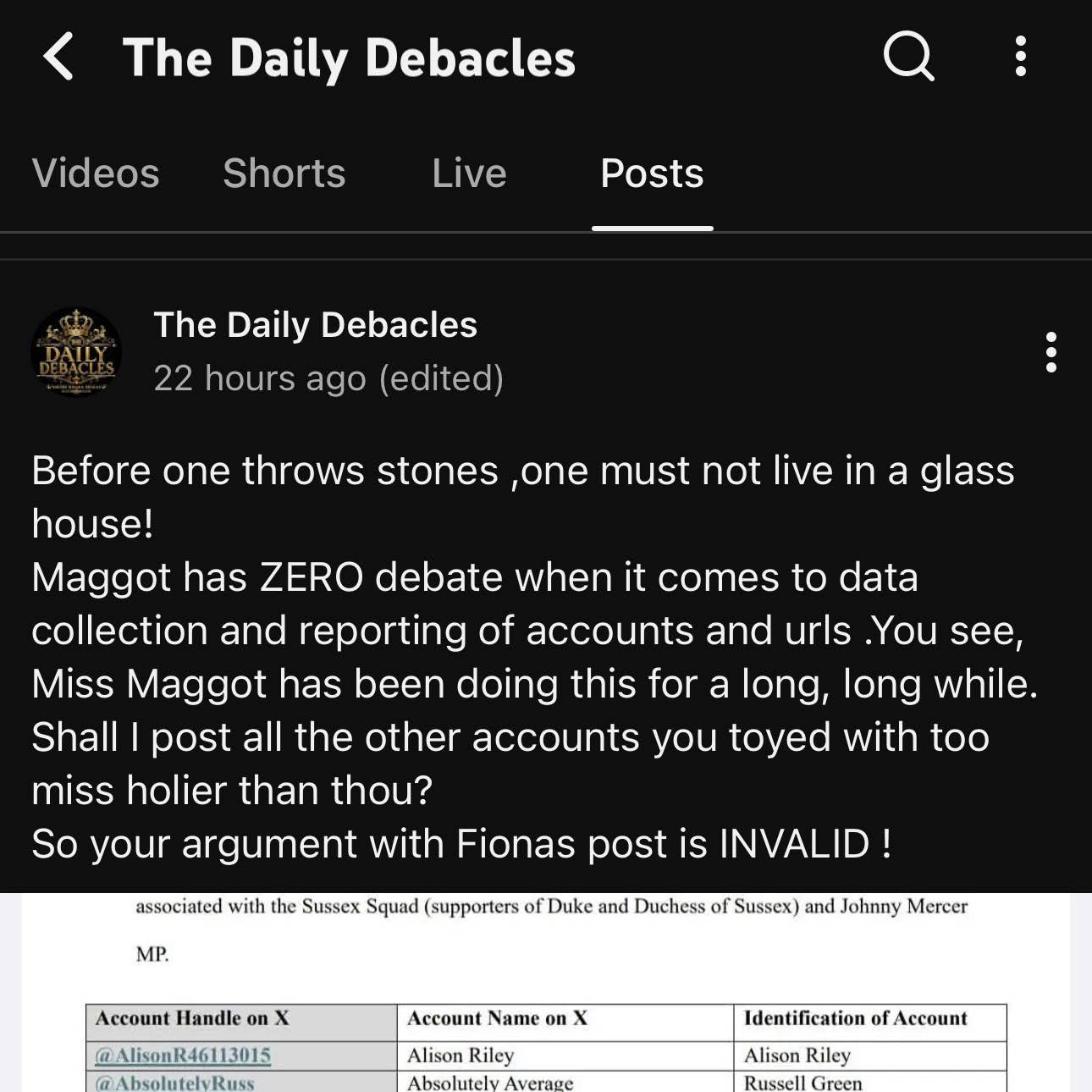 Post from Megxit Madness