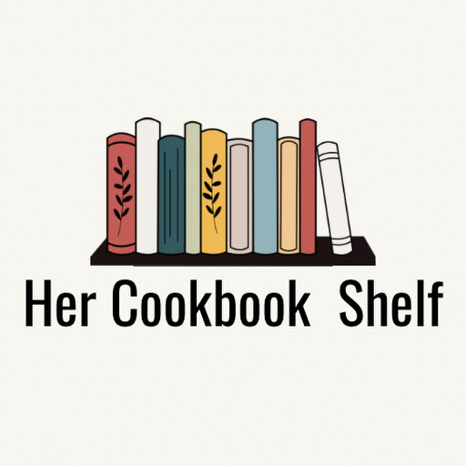Her Cookbook Shelf