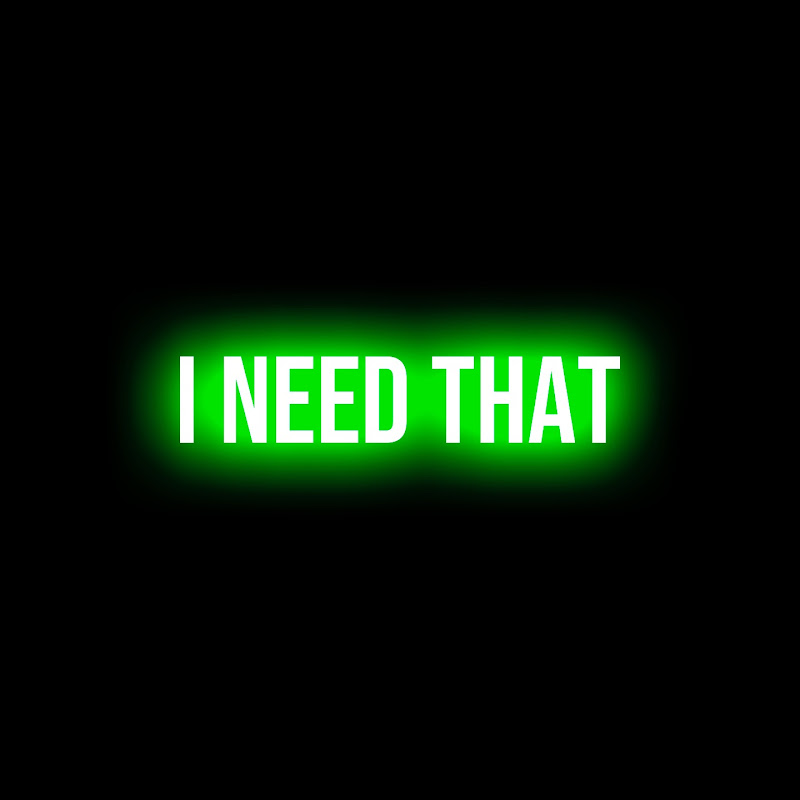 I NEED THAT icon