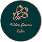 Golden flowers Kabir logo