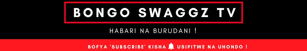 Bongo Swaggz Tv YouTube channel avatar