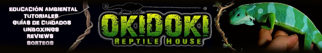 Okidoki Reptile House Avatar canale YouTube 