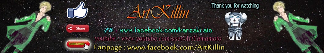 ArtKillin YouTube channel avatar