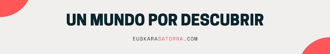 Euskara Satorra: aprender euskera con vÃ­deos Аватар канала YouTube
