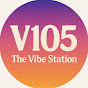 V105: The Vibe Station logo