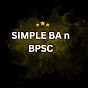 Simple BA n BPSC