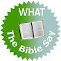 What The Bible Say - @TheBibleSay YouTube Profile Photo