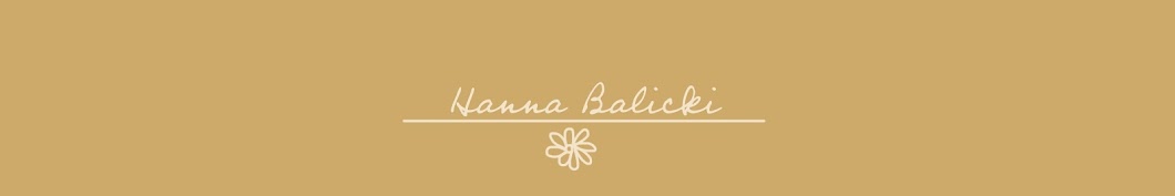 Hanna Balicki Avatar canale YouTube 