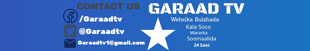 Garaad TV Avatar canale YouTube 